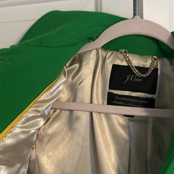 Green Classic Lady Coat by JCrew NOWT. - Picture 2 of 11